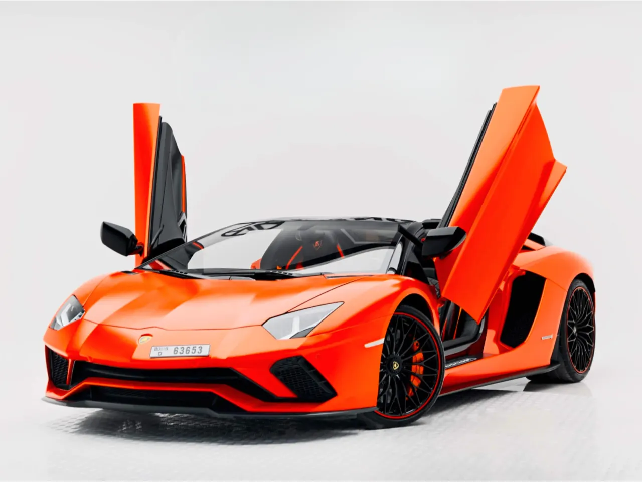 Lamborghini Aventador Roadster — Convertible Supercar
